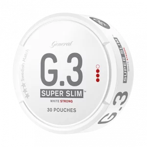 G 3 Superslim Strong White Portion