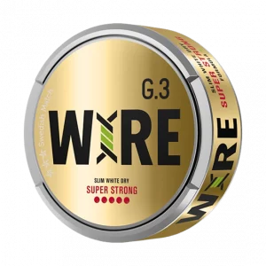 G 3 Wire Slim White Dry Super Strong Portion