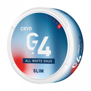 G 4 Cryo Slim All White Portion